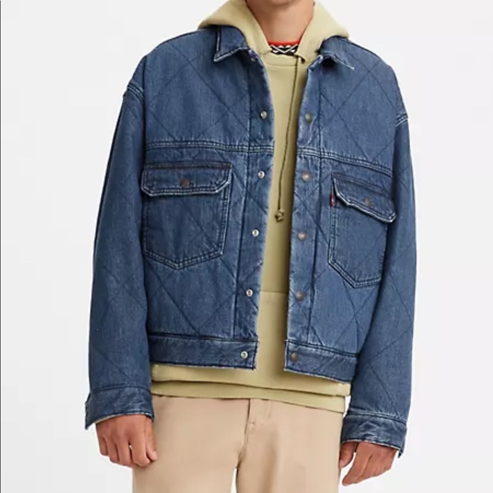 STAY LOOSE QUILTED TYPE II TRUCKER JACKET